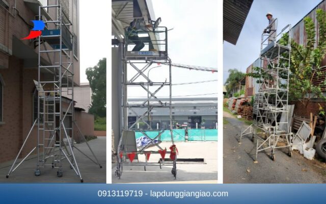 ứng dụng giàn giáo di động
