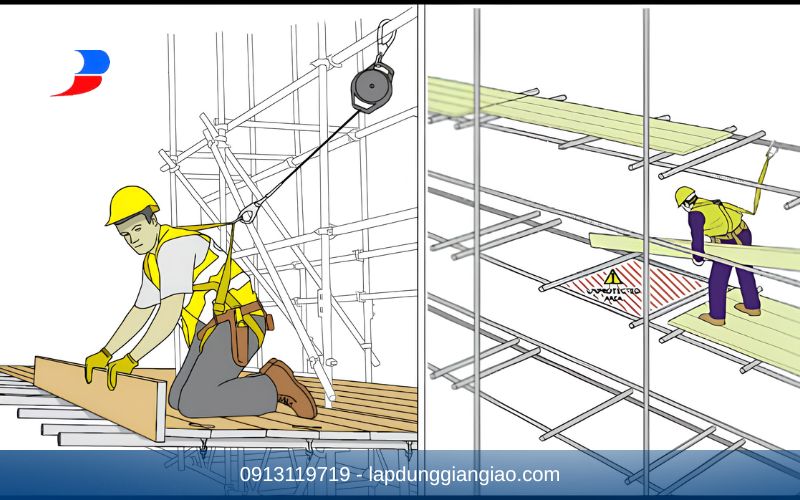 những rủi ro khi lắp dựng và biện pháp phòng tránh