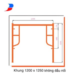 Giàn giáo khung 1m2