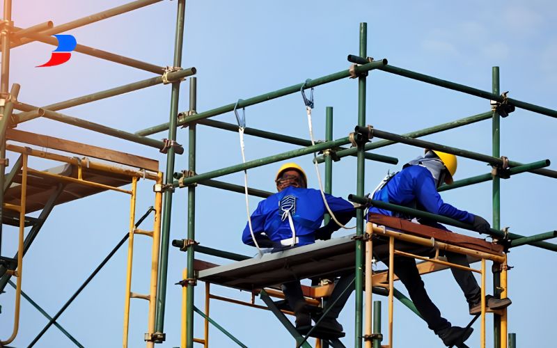 an toàn làm việc trên cao
