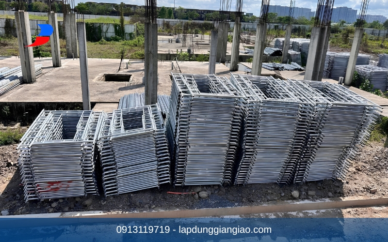 so sánh trọng lượng bộ giàn giáo khung cuplock ringlock nhôm