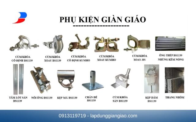 giá phụ kiện giàn giáo xây dựng mới nhất TPHCM 2026