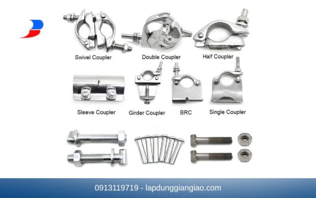 các loại khóa giàn giáo