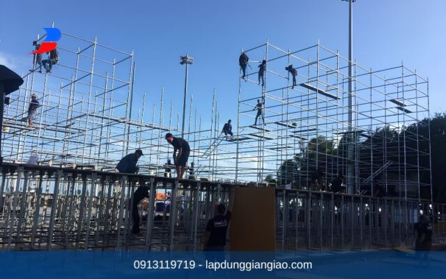 Dịch vụ lắp dựng giàn giáo Vũng Tàu chuẩn an toàn kỹ thuật KTXD Thiên Phú