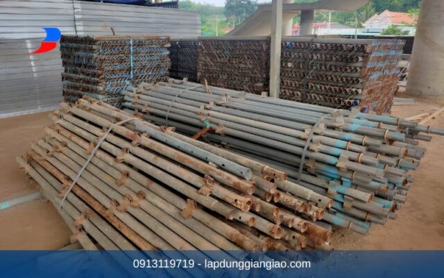 Quy trình nghiệm thu giàn giáo an toàn tại công trình xây dựng.
