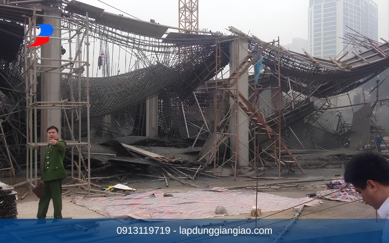 Hiện trường kinh hoàng của những vụ tai nạn giàn giáo thường gặp trong thi công xây dựng