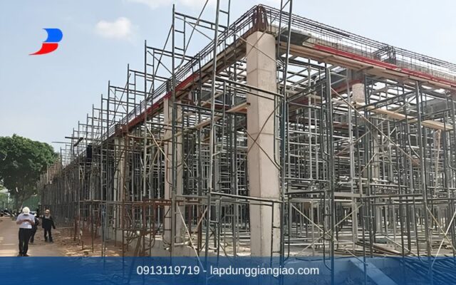 thuê giàn giáo Long An uy tín giá tốt giao hàng tận nơi